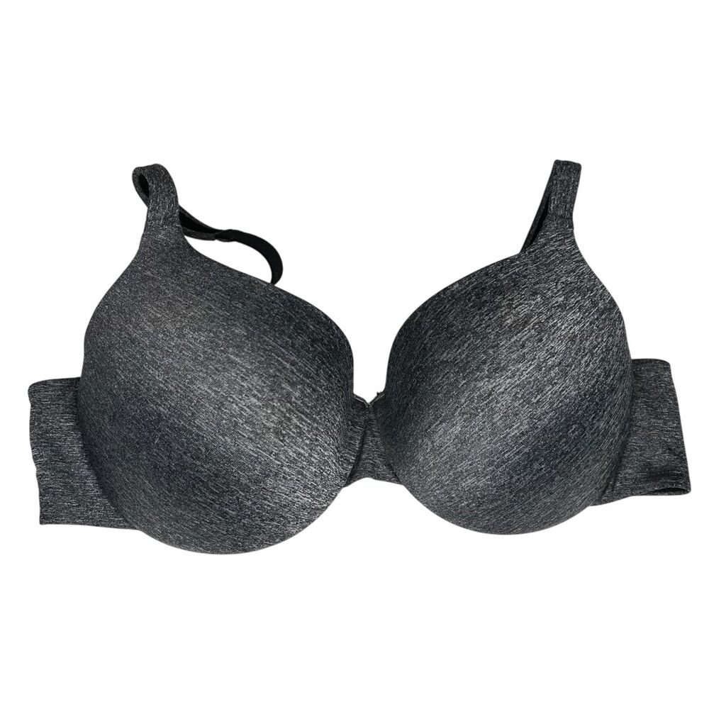 Cacique grey heathered lined bra 38DD